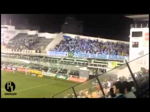 Santos x Londrina - Torcida do Londrina