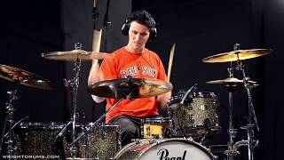 Wright Drum School - Brady Parsons - Nickelback - For The River - Drum Cover
