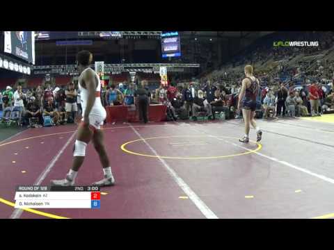 Junior FS 160 Round of 128 - adriane Kedekein (AZ) vs. Drew Nicholson (TN)