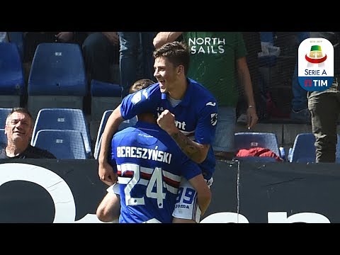 Il gol di Kownacki - Spal - Sampdoria 3-1 - Giornata 38 - Serie A TIM 2017/18