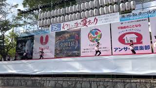 わっしょいわっしょい中?