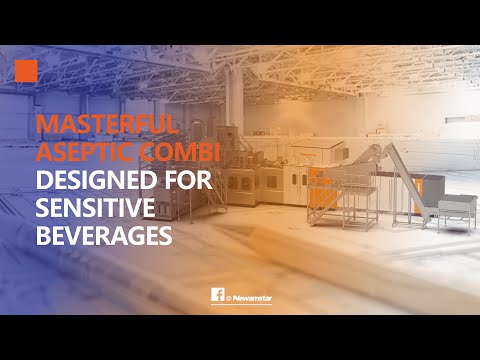 Newamstar's 36000BPH Aseptic Combiblock Line, Engineered For Juice, Carbonated &Functional Beverages