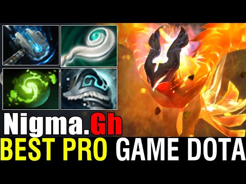 Nigma.Gh [Phoenix] Soft Support Signature Hero Gameplay Patch 7.32E - Dota 2 Full Match Gameplay