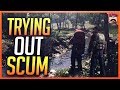 I CAN'T STOP THROWING UP! TRYING OUT SCUM! SCUM FIRST DAY HIGHLIGHTS!