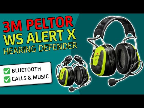 The Best Hearing Defender for all Tradespeople | 3M PELTOR WS ALERT X