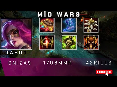 HoN | Mid Wars | Tarot | Onizas | 1706 MMR