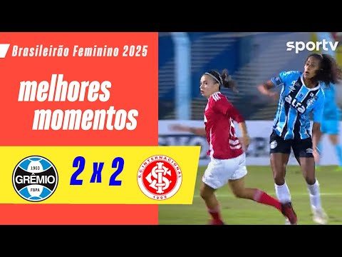 Gols e lances de Grêmio x Internacional