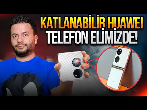 Katlanabilir telefon Huawei P50 Pocket kutusundan çıkıyor!