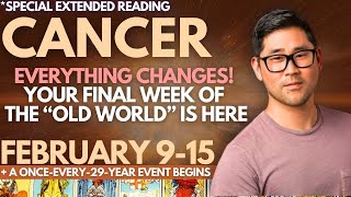 Cancer - THIS NEVER HAPPENS - RAREST SPREAD I’M STILL 😳🌠 Feb 9-15 Tarot Horoscope