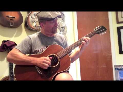 Toby Walker - 'A Blues Off The Top Of My Head' 1953 Kalamazoo KG-1