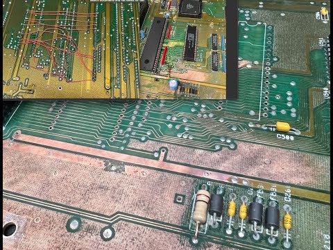 Will it run?  Amiga 2000 R6 Repair