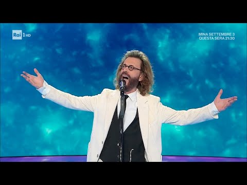 Giovanni Nuti canta "La canciòn de Bimba" - Domenica In 02/02/2025
