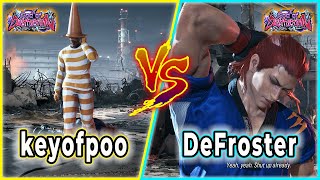 Tekken 8 Ranked Match keyofpoo (Victor) vs DeFroster (Hwoarang) High Tier Game