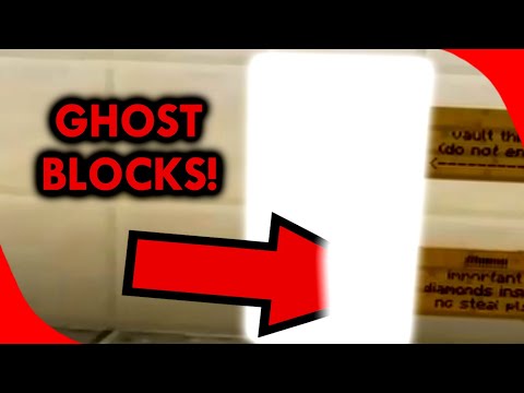 How to make GHOST BLOCKS in MINECRAFT! (2021) (1.16+)