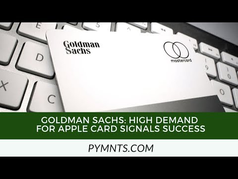 Goldman Sachs: High Demand For Apple Card Signals Success Video