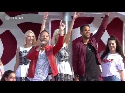 DJ Bobo - Get on Up ( Presentación en Vivo ZDF-Fernsehgarten )