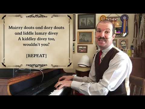 "Mairzy Doats and Dozy Doats" - Tom Carradine's VE Day Sing-a-long