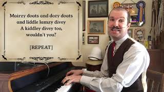 "Mairzy Doats and Dozy Doats" - Tom Carradine's VE Day Sing-a-long