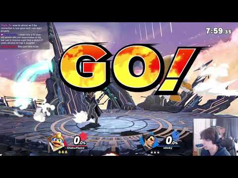 The fastest smash bros stock ever.