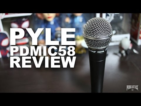 Pyle Professional Dynamic Microphone - 2-Pack Unidirectional Handheld Mic with Built-in Pop Filter, High Signal Output, 15 ft. XLR Audio Cable, Ideal for Stage, Karaoke & Studio Performances video review thumbnail