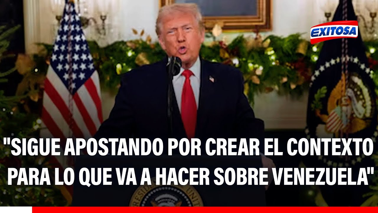 🔴🔵Mackay sobre Trump: "Sigue apostando por crear el contexto para lo que va a hacer sobre Venezuela"