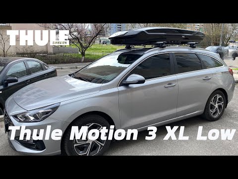 Thule Motion 3 XL Low Insert Liner Roof box fitted to Hyundai i30 Wagon