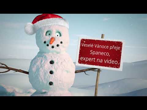 Veselé Vánoce přeje Spaneco, expert na video!