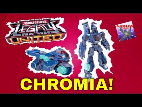 Transformers Legacy United Chromia - GotBot True Review NUMBER 1172