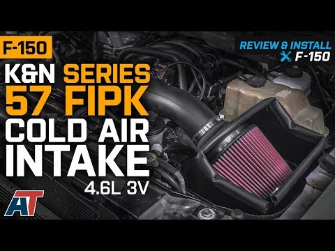 2009-2010 F150 K&N Series 57 FIPK Cold Air Intake 4.6L 3V Review & Install