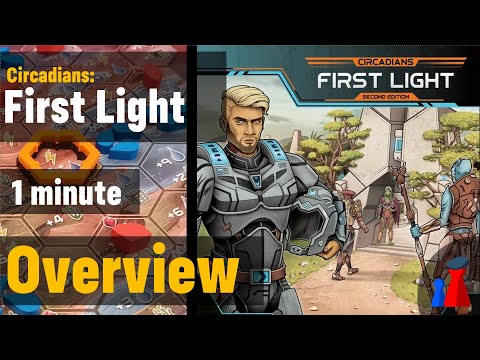 Circadians: First Light -1 minute Overview - Peaky Boardgamer