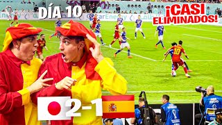 ASÍ VIVIMOS el JAPÓN 2-1 ESPAÑA en el CAMPO *CASI ELIMINADOS del MUNDIAL* ASÍ VIVIMOS el JAPÓN 2-1 ESPAÑA en el CAMPO *CASI ELIMINADOS del MUNDIAL*