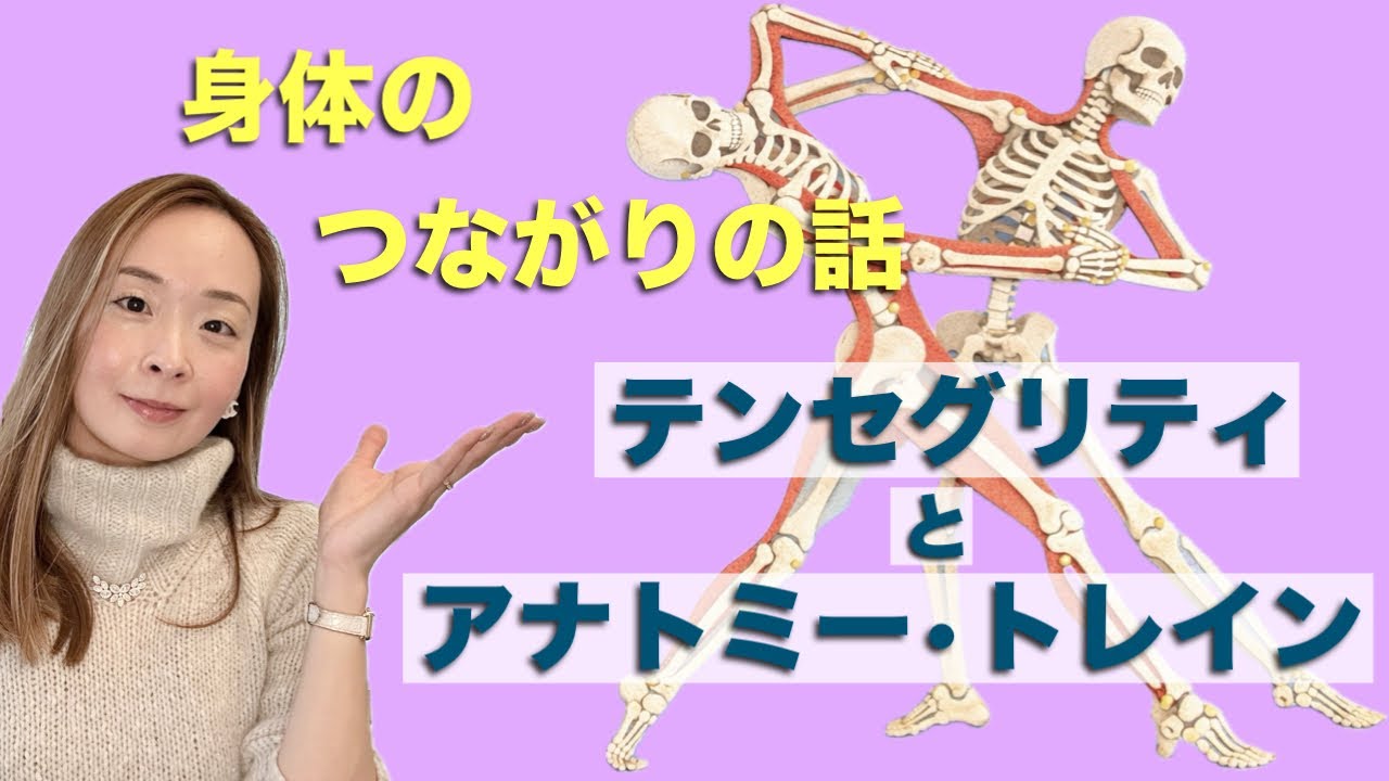 【社交ダンス•競技ダンス】体の中のイメージ力を育てる テンセグリティとアナトミートレイン