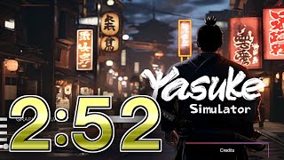 【RTA】Yasuke Simulator Speedrun (2:52)