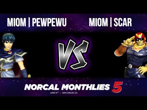 NorCal Monthlies #5 - Winners: Quarterfinals - MIOM|PewPewU (Marth) vs MIOM|Scar (C. Falcon)