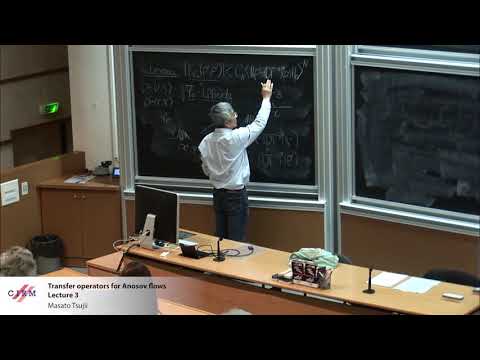 Masato Tsujii: Transfer operators for Anosov flows - lecture 3