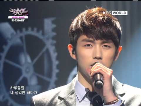 [Music Bank K-Chart] 5th week of March & 2AM - I wonder if you hurt like me (2012.03.30)