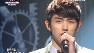 [Music Bank K-Chart] 5th week of March &amp; 2AM - I wonder if you hurt like me (2012.03.30)
