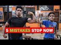 GET BIG BICEPS - 5 MISTAKE | How To Grow Bigger Biceps Hindi
