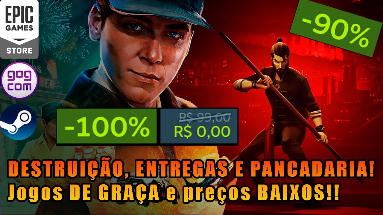 PANCADARIA, WARHAMMER e DESTRUIÇÃO EM MASSA! Jogos GRÁTIS e ofertas EXCELENTES!!