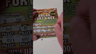 Download lagu $2 Fort Knox Scratch Off Lottery Ticket TEST! #lotterytickets mp3
