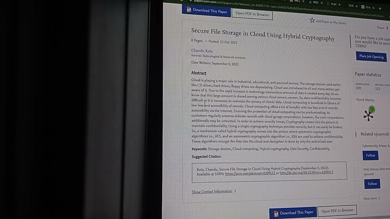 Secure File Storage in Cloud Computing Using Hybrid Cryptography Algorithm,hybrid cloud networking