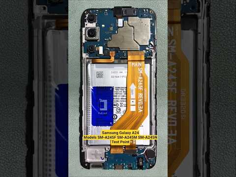 Samsung A24 Test Point Samsung SM-A245F SM-A245M SM-A245N Test Point Samsung Galaxy A24 Test Point