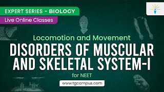 Disorders of Muscular and Skeletal System-I | Locomotion and Movement | NEET | Biology - TG Campus