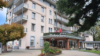 ⭐⭐⭐⭐ Belvedere hotel in Grindelwald, Switzerland 🇨🇭 โรงแรมที่พัก 4 ดามใน Grindel