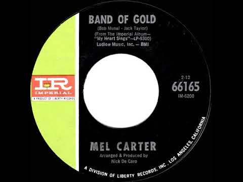 1966 HITS ARCHIVE: Band Of Gold - Mel Carter (mono 45--#1 A/C)
