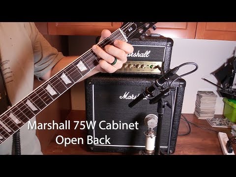 Обзор гитарного кабинета Marshall MX112R