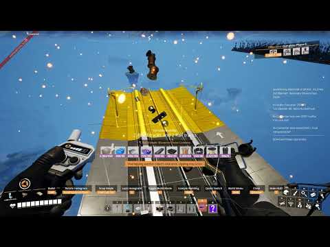 Satisfactory experimental build. Hoverpack fail