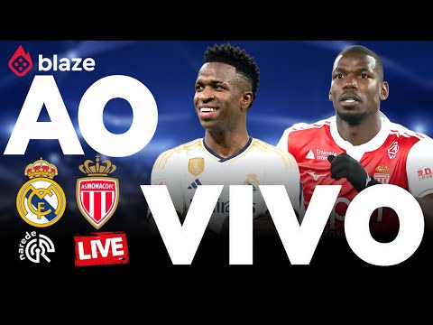 REAL MADRID X MONACO | AO VIVO | CHAMPIONS LEAGUE 2026 | JOGO AO VIVO PELA LIGA DOS CAMPEÕES