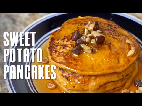 The BEST Sweet Potato Pancakes Recipe