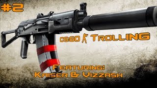 CS:GO Trolling w/ War Hog &amp; Kaiser: Casual Competitive (Gameplay/Commentary)
